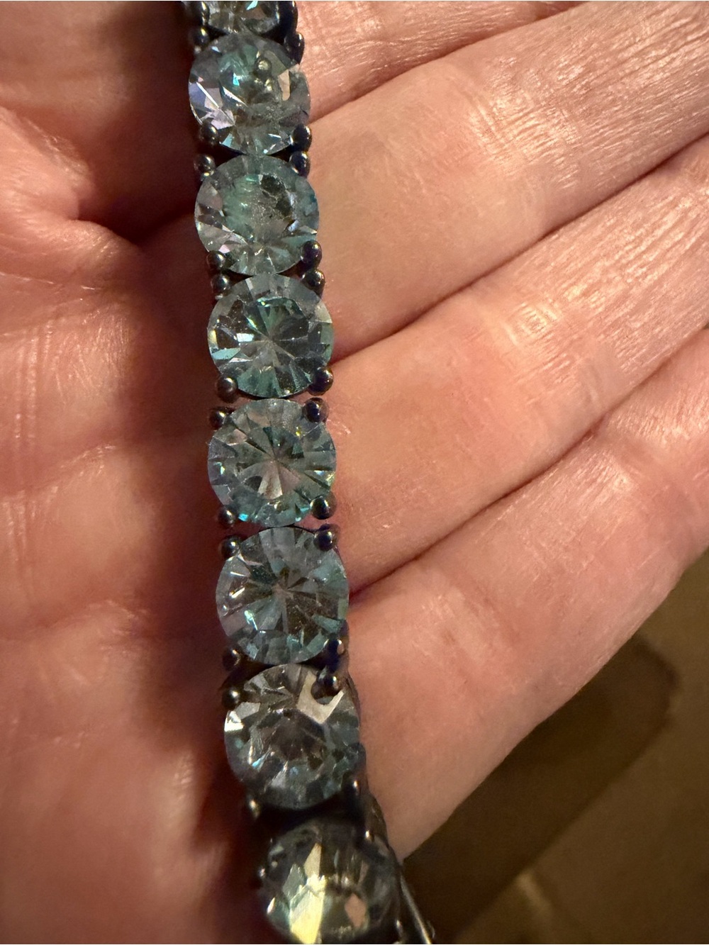 Park Lane Mermaid Blue Crystal Bracelet
